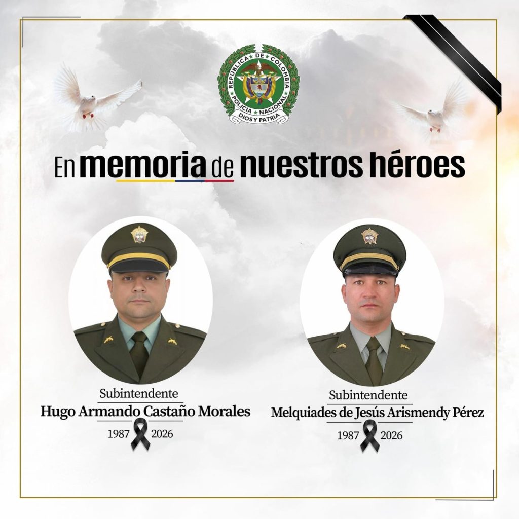 Bitácora Crítica Punzante y Sin Tapujos 🔥Dos policías fueron vilmente asesinados en Antioquia