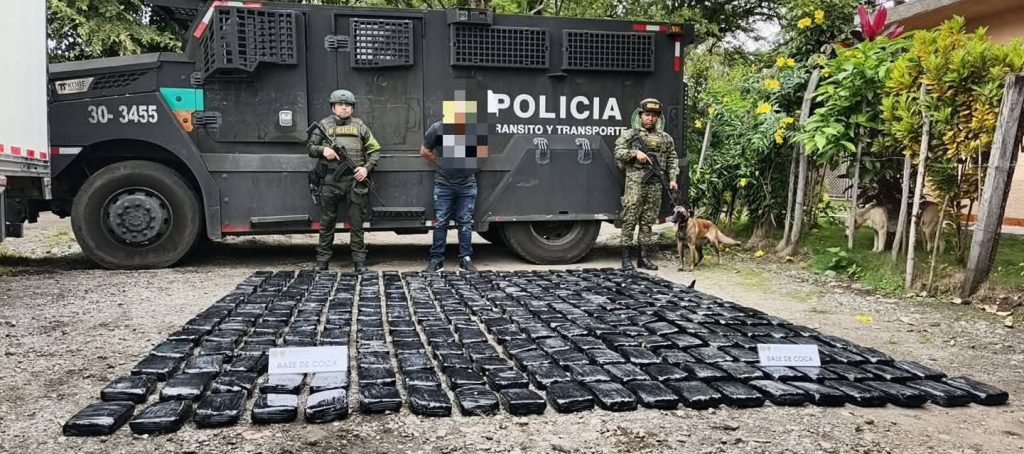 Más de una tonelada de droga incautada en menos de 24 horas en el corazón del suroccidente colombiano